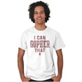thumbnail image 4 of Minnesota I Can Go For That Funny Pun Men's Graphic T Shirt Tees Brisco Brands X, 4 of 4