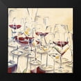 thumbnail image 2 of French-Roussia, Heather A. 15x15 Black Modern Framed Museum Art Print Titled - A Warm Toast I, 2 of 5