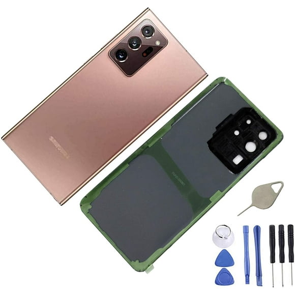 Note 20 Ultra Rear Back Gl Cover Door Replacement for Samsung Galaxy Note 20 Ultra 5G with Camera Gl Lens