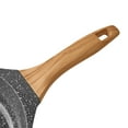 thumbnail image 4 of The Pioneer Woman Prairie Signature Cast Aluminum 8-Inch Fry Pan, Charcoal Speckle, 4 of 5
