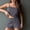 Gray, variant on pstuiky Two Piece Sets for Women Dressy Oversized Solid Color Cami Pajama Sets Leisure Loose Fit Crew Neck Sleeveless Sleepwear with Shorts Green S