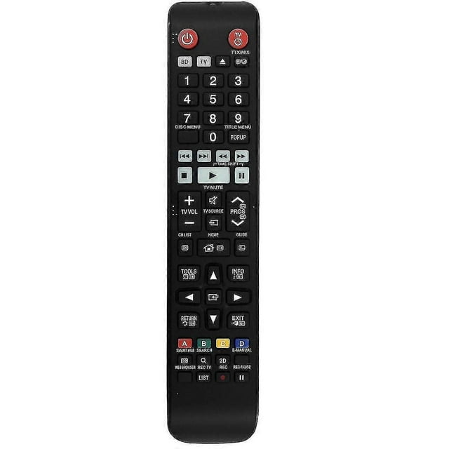 Replace Ak59-00176a Remote Control compatible with Samsung Blu-ray Player Bd-h8500 Bdh8900a/xy Bd-h8500a/xy Bd-h8900a/xy-LN