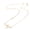 Golden, variant on UDIYO Necklace Heartbeat Rhythm Design Heart Shape Alloy Women Necklace Jewelry for Gifts