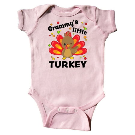 

Inktastic Grammy s Little Turkey Gift Baby Boy or Baby Girl Bodysuit