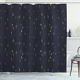 thumbnail image 1 of Ambesonne Abstract Shower Curtain, Simple Cartoon Style Stars, 69"Wx84"L, Multicolor, 1 of 3