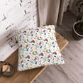 thumbnail image 5 of KLL Geometric Retro Decorative Throw Pillow Covers Velvet Soft for Couch Sofa Bedroom Living Room Outdoor (No pillow core)- 18"x18", 5 of 5