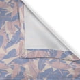 thumbnail image 5 of Ambesonne Tropical Grommet Curtain, Palm Leaves Soft Tones, 50" x 120", Pale Pink Blue Cream, 5 of 6