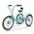 thumbnail image 6 of MOPHOTO 20"/24"/26" Tricycle for Adults Seniors with Big Basket, 7 Speed Low-Step Through Frame 3 Wheel Bikes Suitable for Women, Men for Cycling, Shopping, Exercise, Support up to 350 LBS, 6 of 10