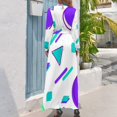 thumbnail image 2 of Vestido largo geométrico estilo Memphis vestidos de verano ropa ropa de mujer vestido de noche, 2 of 4