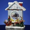 San Francisco Music Box Factory Christmas Cardinal Cuckoo Clock Multi-Colored