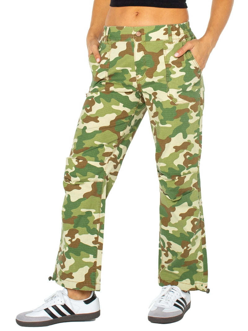 Celebrity Pink Mid Rise Parachute Pant - Cargo Jogger - XS