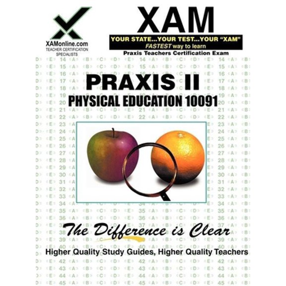Pre-Owned Praxis Physical Education 10091 (Paperback) 1581978308 9781581978308