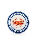 thumbnail image 4 of Crab House Pattern - Set of 4 - 8.5 inch Sandwich Plates - Golden Rabbit Enamelware, 4 of 4