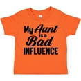 thumbnail image 3 of Inktastic My Aunt is a Bad Influence Boys or Girls Toddler T-Shirt, 3 of 5