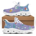 thumbnail image 1 of Yikeluo - Zapatillas deportivas de malla con cordones para mujer, diseño de herramientas médicas, plataforma, ligeras y cómodas, 1 of 6
