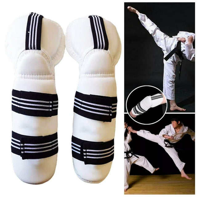Protective Gear Taekwondo Guard Elastic Strap Thickened Padded Guard Protection for Unisex Adults Kids Training MMA Fighting Arm Guards S