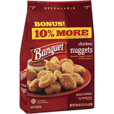 Banquet Bq Original Ckn Nuggets Bag 29.5 Oz - Walmart.com