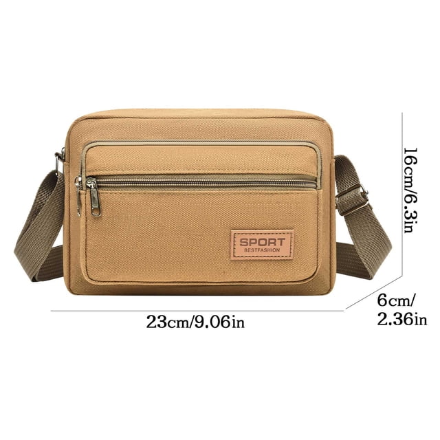 Bolso de Hombro Pequeño Bolso de Hombro para Hombres Bolso de Hombro Universal Casual Mochila Pequeña Bolso de Pecho Multifuncional para Correr Y Correr Mochila de Senderismo Pequeña