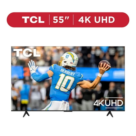 TCL 55” Class S5 (55S551G) 4K UHD HDR LED Smart TV with Google TV (NEW 2024)