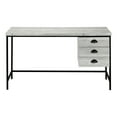 thumbnail image 5 of Monarch Specialties Computer Desk - 55"L, Grey Reclaimed Wood, Black Metal, 5 of 10