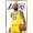 Gold Framed Version, variant on NBA Los Angeles Lakers - LeBron James Feature Series 23 Wall Poster with Pushpins, 22.375" x 34"