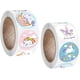 thumbnail image 1 of 1000 Unicorn Stickers - 1" Round Rainbow Unicorns Sticker Rolls, 2 Rolls 500 Stickers Each Roll In Bulk, For Girls & Kids, Unicorn Themed Birthday Par, 1 of 4