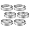 thumbnail image 2 of 12 Sets Mason Flower Jar Holder Lid Flower Lid Insert Flower Insert Lid for Regular Mouth Mason Canning Jar, 2 of 6