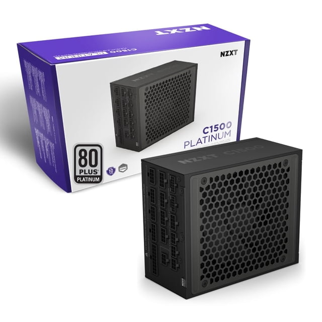 FUENTE NZXT C1500 1600W NEGRO ATX PLATINUM FULL MODULAR PCIEX5.0 PA-5P1BB-US