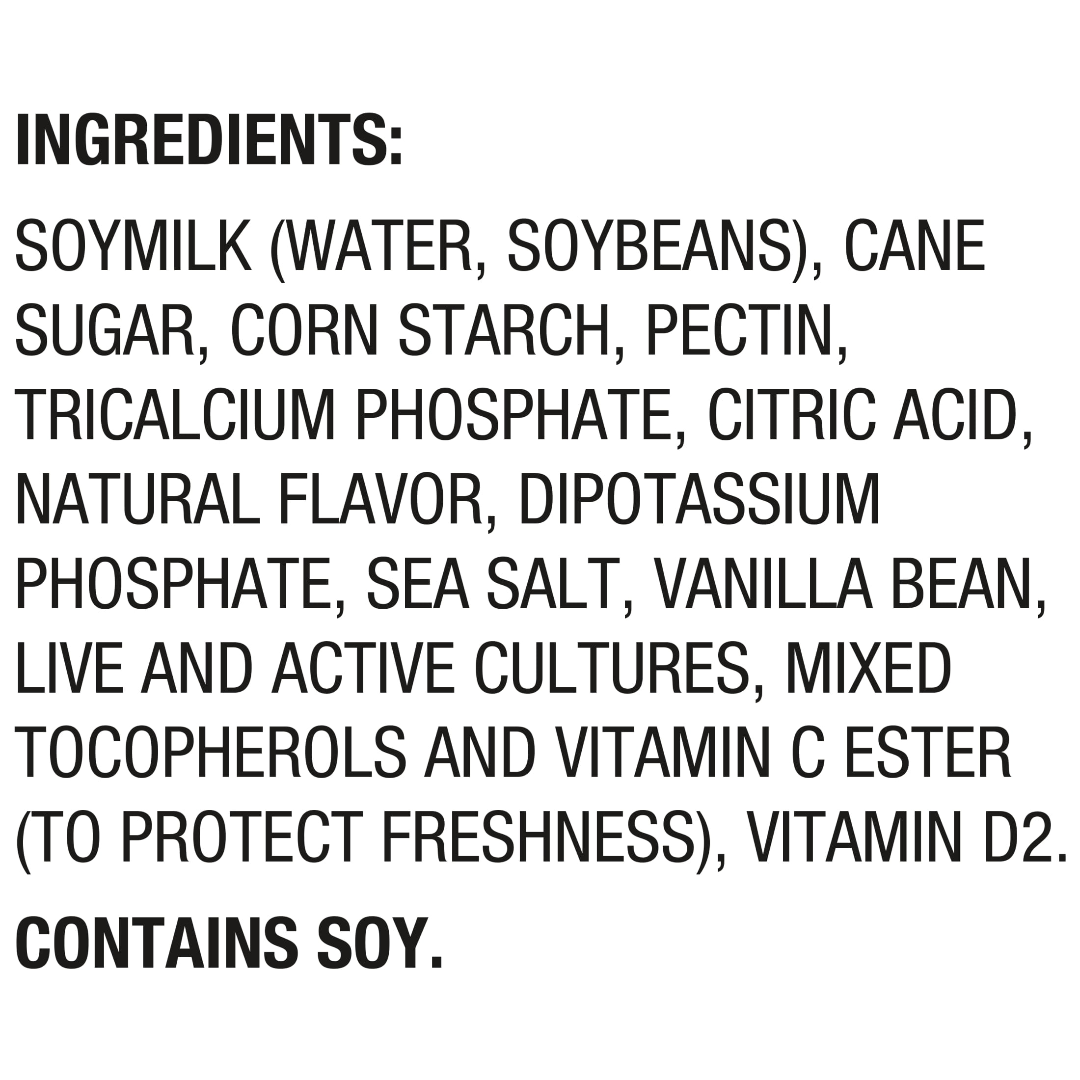 Silk Dairy Free, Vanilla Plant Based, Soy Milk Yogurt Alternative Container, 5.3 oz