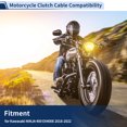 thumbnail image 2 of Unique Bargains Motorcycle Clutch Cable Motorbike Clutch Cable No.540110627 for Kawasaki NINJA 400 EX400E 2018-2022 1 Pc, 2 of 6