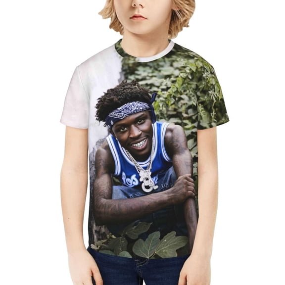 Quando Rondo Kids T-Shirt 3d Printed Graphic T-Shirts Boys And Girls Short Sleeve Shirts For Youth Kids X-Small