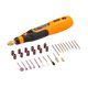 thumbnail image 1 of 32pcs Juego de amoladora eléctrica de 46 Uds. De 3,6 v, bolígrafo de molienda recargable por USB, Mini bolígrafo de taladro eléctrico portátil de 3 velocidades con múltiples acces, 1 of 5