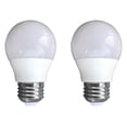 thumbnail image 1 of Un-Edison - Luz fría de 3 vatios para refrigeradores Whirlpool, equivalente a 40 W, 120 V E26 blanco frío 6000 K, A15 bombillas de ahorro de energía, paquete de 2, 1 of 4