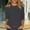 Dark Grey, variant on Pxiakgy Hot Sale!! Women's Casual 3/4 Sleeve T-Shirts Round Neck Cute Tunic Tops Basic Tees Blouses Loose Fit Pullover Womens Tops Casual Loose Fit Crewneck T Shirts Cute Solid Tunic Tops Black M