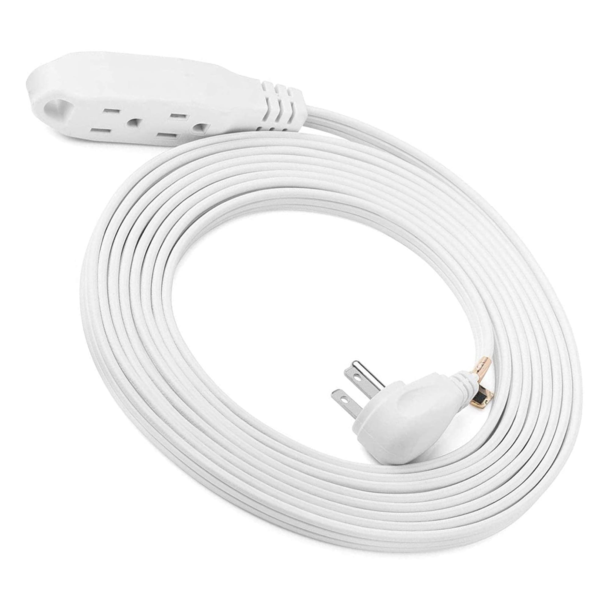ClearMax 3 Prong Heavy Duty Extension Cord with 3 Outlets for Home