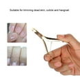 thumbnail image 3 of Cortauñas De Acero Inoxidable, Herramienta De Manicura De Acero Inoxidable, Tamaño Portátil Para Recortar Cutículas, Recortar Piel Muerta, Salón De Belleza Hangnail ANGGREK Nail Manicure, 3 of 8
