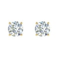 thumbnail image 3 of 3/4 Carat Ladies Diamond Stud Earrings in 14K Gold (Screw Back), 3 of 6