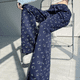 thumbnail image 5 of Pantalones acampanados con estampado de chica picante estilo americano de Hello Kitty, pantalones casuales versátiles adelgazantes para mujer, pantalones de tendencia de estilo coreano, 5 of 5