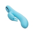thumbnail image 2 of CalExotics Azure Collection Bunny G Silicone Rabbit Vibrator, Blue, 2 of 5