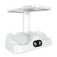 thumbnail image 1 of Controller Charging Station, 5V 2A Charging Stand 2 Magnetic Clasp Detachable LED Indicator VR Headset Stand  for PSVR2, 1 of 7
