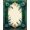 Green Gold, Pattern 13, variant on ODIKA Bathroom Ornamental Vintage Watercolor Plume Scrolls Classical for Playroom, Bedroom, Reading Nook, Pet Friendly & Kids Safe Play