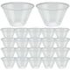 thumbnail image 1 of Tazas de jugo transparente de 100 piezas de agua desechables para tazas de cerveza de avión de fiesta, 1 of 4