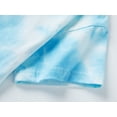 thumbnail image 2 of Topgal 100% Cotton Tie Dye Crop Top & Shorts Clothes Set Outfit for Big Girls Size 7/8, 2 of 2