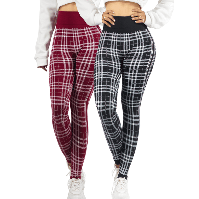 Set De 2 Legging Unitalla Mujer Mallones Leggins Mayon Mallas Térmico
