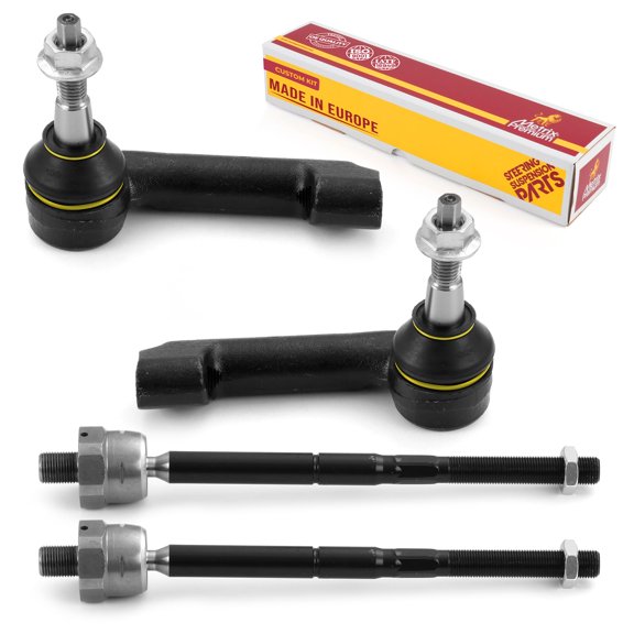 Metrix Premium Chassis Parts - 4 PC Inner & Outer Tie Rod End Kit Fits 09 Ford F-150, 10-14 F-150 4WD, RWD 10-12 F-150 AWD, 07-14 Lincoln Navigator, EV800457, ES800515, ES800514