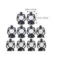 thumbnail image 3 of CIMAXIC Modèles de Lanternes Miniatures 10 Pcs Lampes à Pétrole pour Maison de Poupée Modèles de Lanternes Miniatures Accessoires Photo Rétro, 1.18"X0.79"X0.79 Pouces, 3 of 4