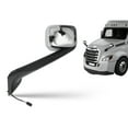 thumbnail image 2 of Kozak Compatible with Freightliner Cascadia 2018+ Chrome Hood Mirror Left Driver Side, 2 of 10