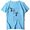 A-Sky Blue54, variant on Yuanlong Womens Tshirts Round Neck Short Sleeve Graphic Print Tee Loose Fit Stylish Classic Casual Holiday Everyday Tee Top