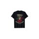 thumbnail image 1 of Women's Tshirt Chicana Style for Women American Born Mexican Blood Chingona Round Neck Short Sleeve T-shirt Black for Daily Wear, 1 of 6