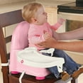 Safety 1st Easy Care Swing Tray Feeding Booster Seat, Pink